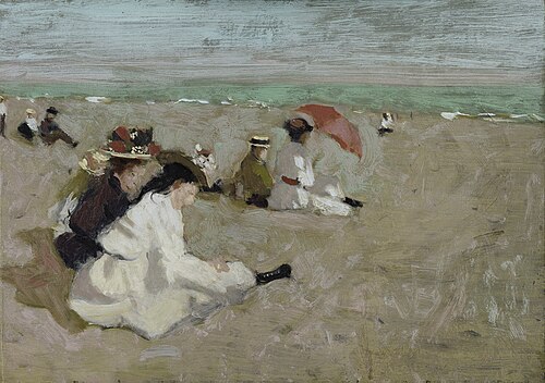 The Beach, 1908, Denman Ross