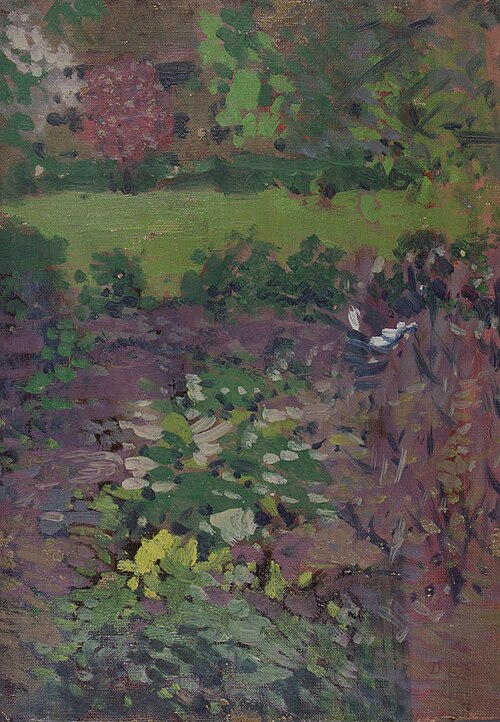Garden, 1901, Denman Ross
