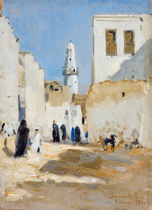 Assouan, Egypt, 1896, Denman Ross
