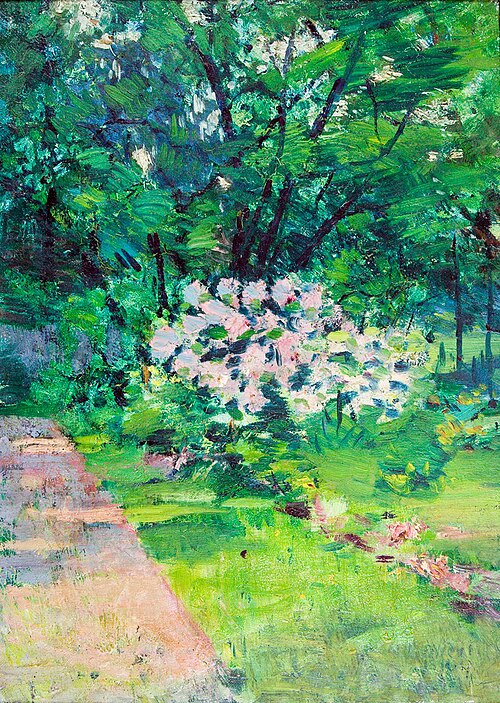Garden with Path, 1891, Denman Ross