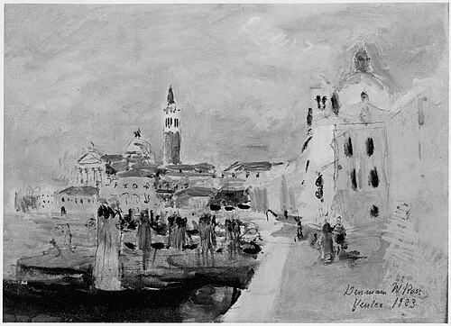 Venice, Italy, 1923, Denman Ross