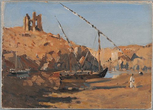 Assouan, Egypt, 1896, Denman Ross