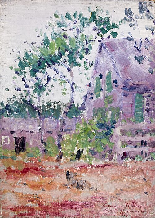 The Hallowell House, South Yarmouth, Massachusetts, 1894, Denman Ross
