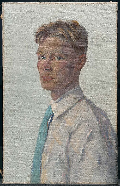 Portrait of a Young Man, 1910, Denman Ross