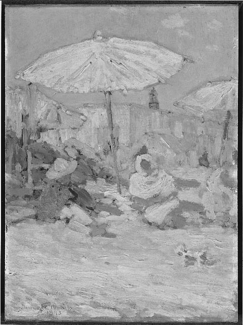 Scene in Mexico City, 1893, Denman Ross