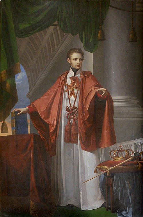 Portrait of Leopold II of Tuscany, 1825, Giuseppe Bezzuoli