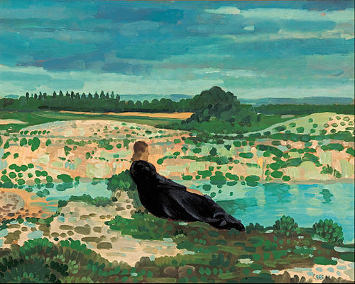 Lyndra by the Blue Pool, Dorset, 1913, Derwent Lees