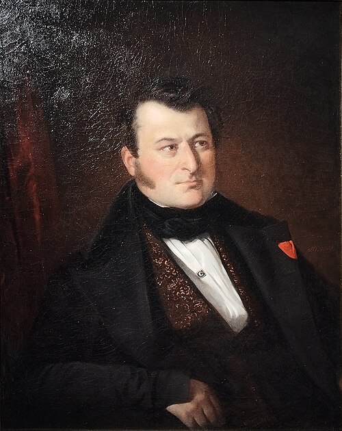 Portrait d'Alphonse Denis, 1850, Louis Charles Arsenne