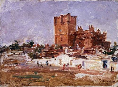 Castillo de Guadamur, 1910, Ricardo Madrazo