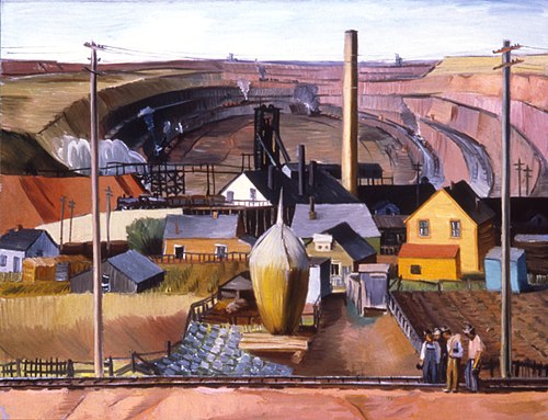 Northern Minnesota Mine, 1934, Dewey Albinson