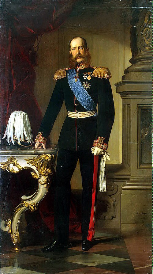 Portrait of Franz Josef I, Emperor of Austria, 1874, Heinrich von Angeli