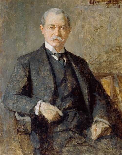 Self-portrait, 1878, Heinrich von Angeli