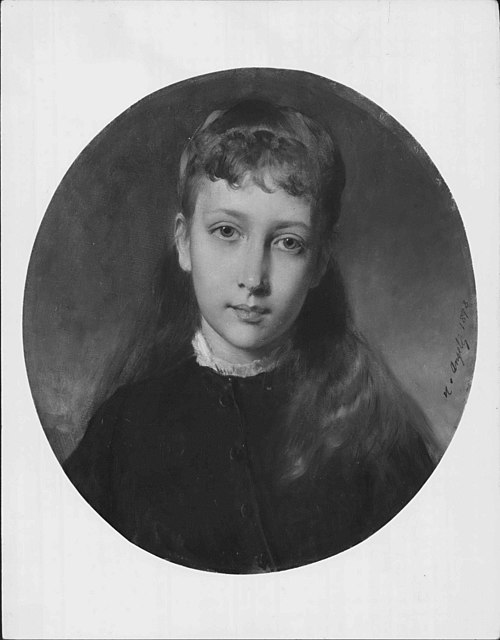 Princess Louise of Wales (1867-1931), 1878, Heinrich von Angeli