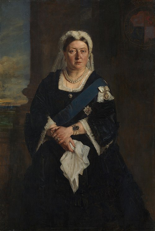 Queen Victoria (1819-1901), 1875, Heinrich von Angeli