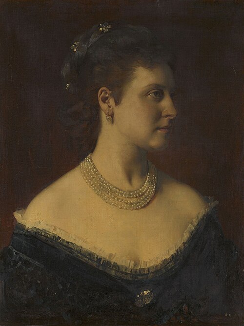 Princess Louise, Marchioness of Lorne, later Duchess of Argyll (1848-1939), 1875, Heinrich von Angeli
