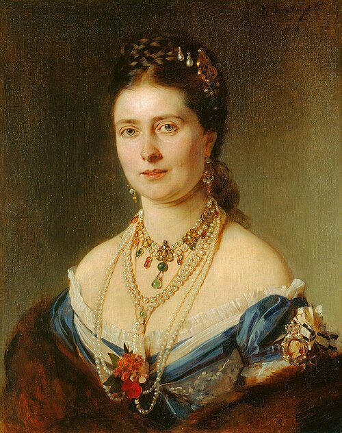 Victoria, Princess Royal, Crown Princess of Germany (1840-1901), 1875, Heinrich von Angeli