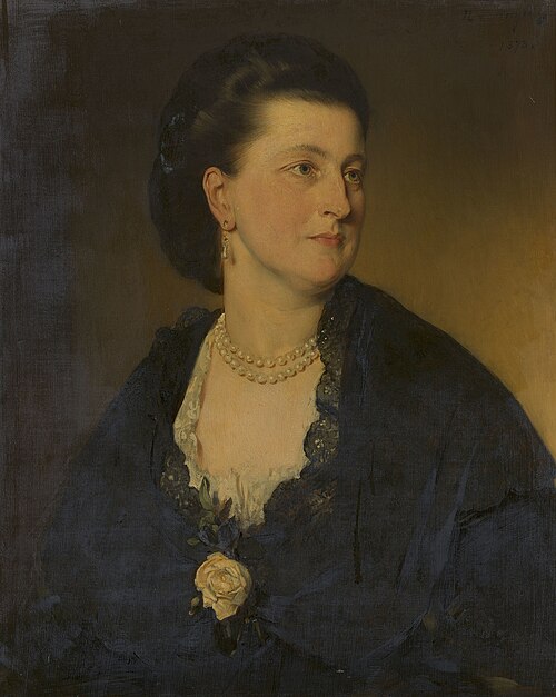 Eliza, Viscountess Clifden (1833-1896), 1878, Heinrich von Angeli