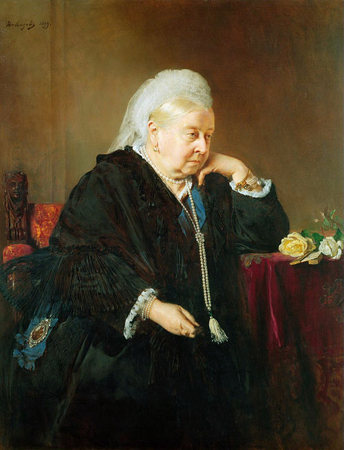 Queen Victoria (1819-1901), 1899, Heinrich von Angeli