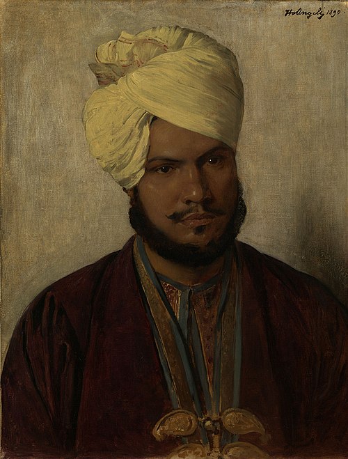 The Munshi Abdul Karim (1863-1909), 1890, Heinrich von Angeli