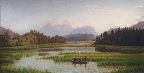 Der Wild Kaiser, Bavaria, 1875, Gustavus Behne