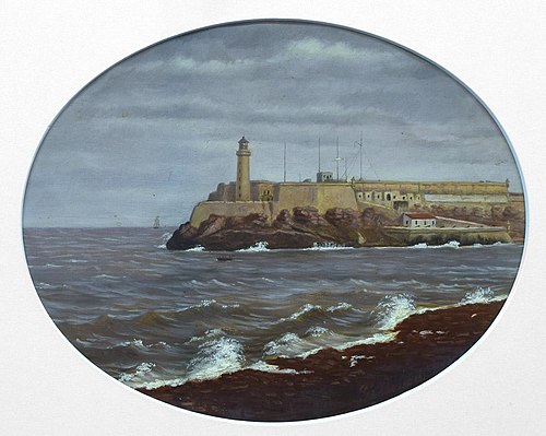 Moro Castle, Havana, 1865, Gustavus Behne