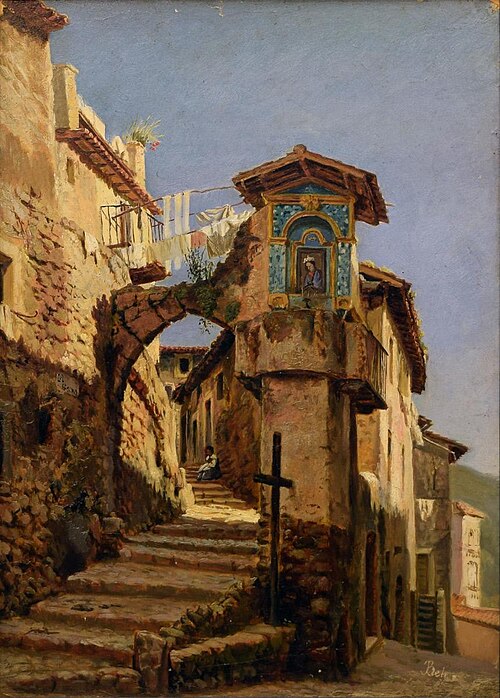 Sicilian Street Shrine, , Gustavus Behne