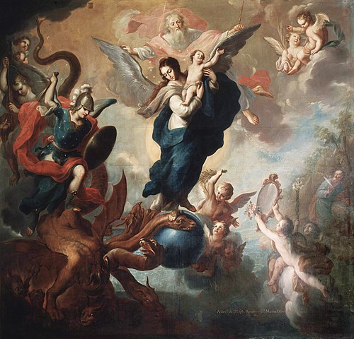 The Virgin of the Apocalypse, 1760, Miguel Cabrera