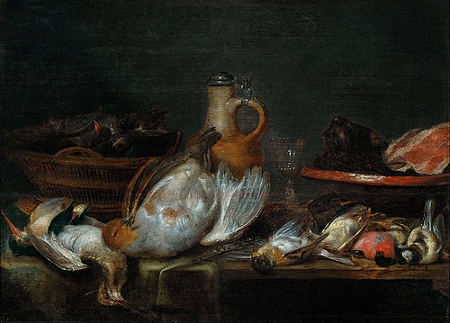 Nature morte, 1650, Alexandre Adriaenssen