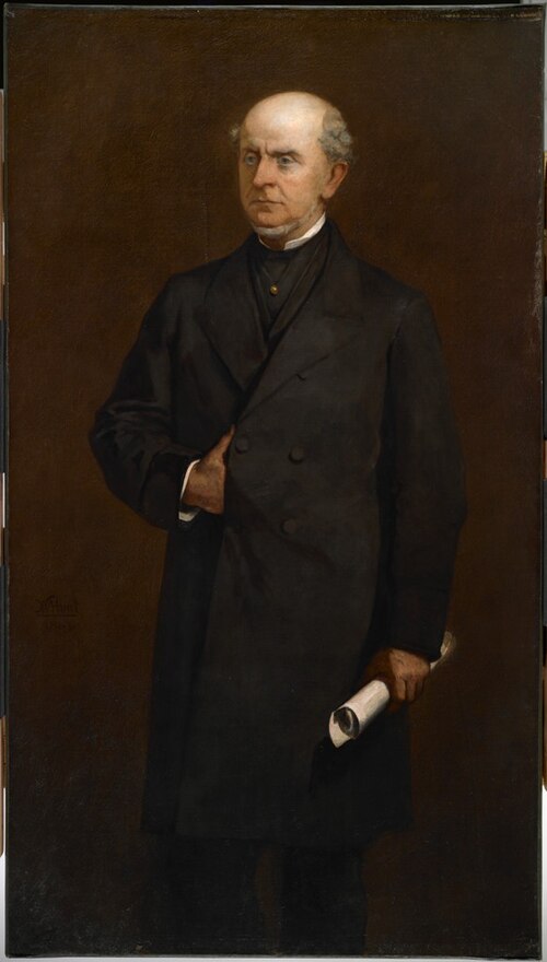 Charles Francis Adams (1807-1886), 1867, William Morris Hunt