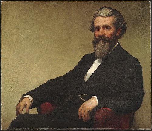 Judge John Lowell (1824-1897), 1872, William Morris Hunt