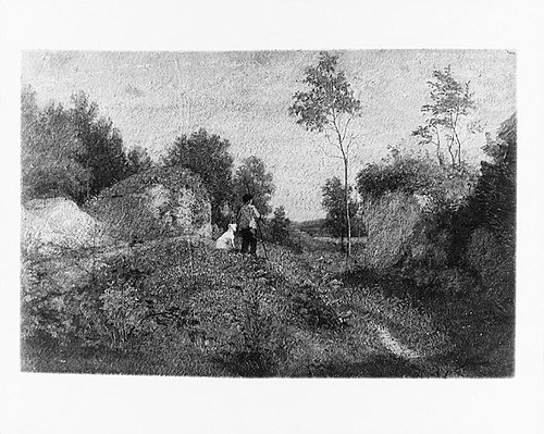 Paysage, 1852, William Morris Hunt