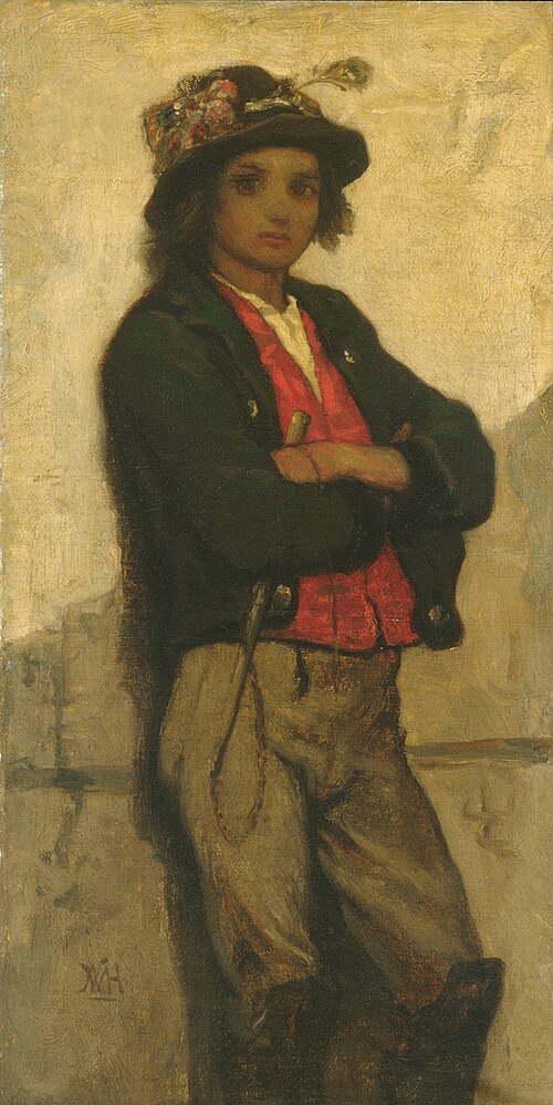 Italian Boy, 1866, William Morris Hunt