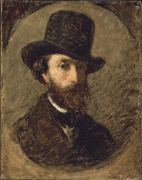 Self Portrait, 1849, William Morris Hunt