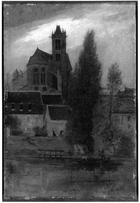 Along the River, , William Morris Hunt