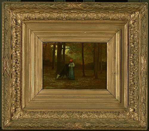 On the Edge of the Forest, 1853, William Morris Hunt