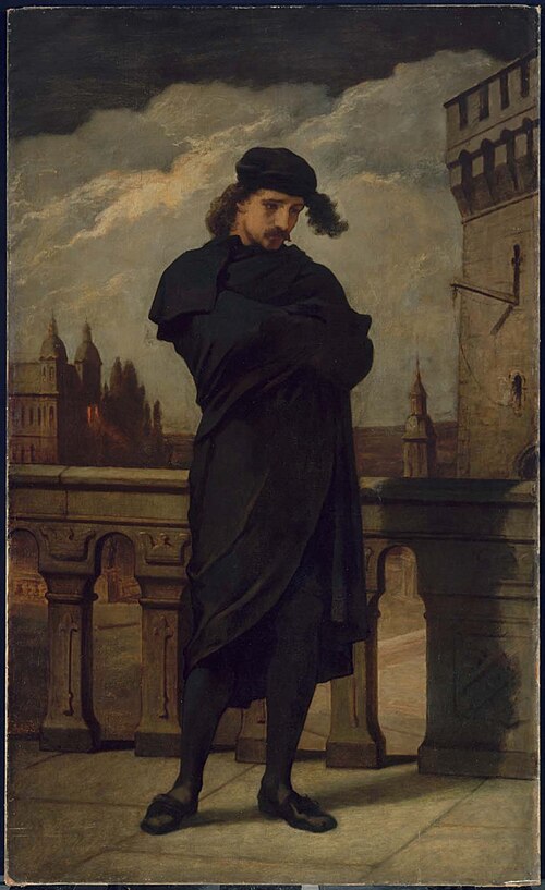 Hamlet, 1864, William Morris Hunt
