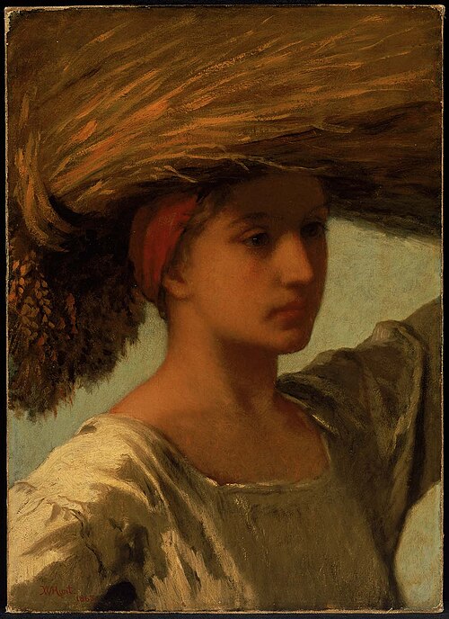 The Gleaner, 1865, William Morris Hunt