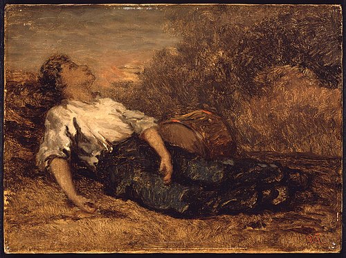 The Wounded Drummer Boy, 1862, William Morris Hunt
