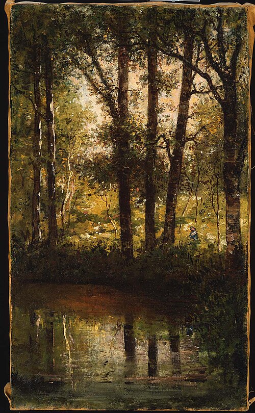 Reflections in the Water, , William Morris Hunt