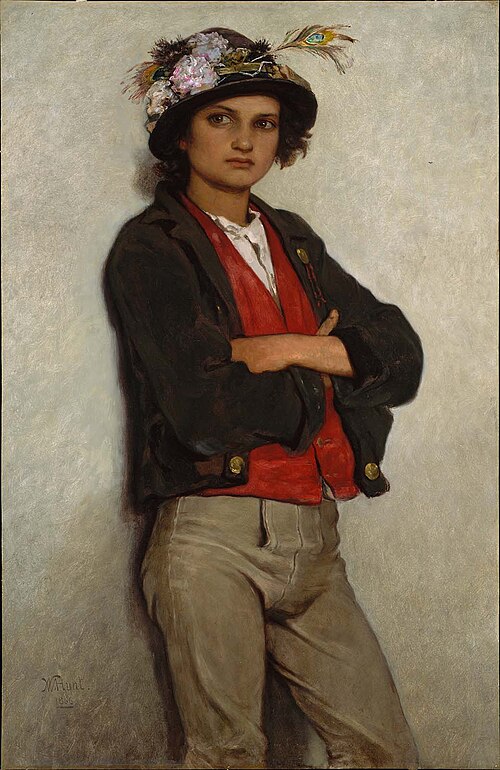 Italian Peasant Boy, 1866, William Morris Hunt