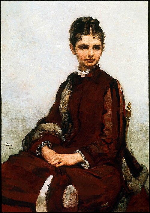 Miss Ida Mason, 1878, William Morris Hunt