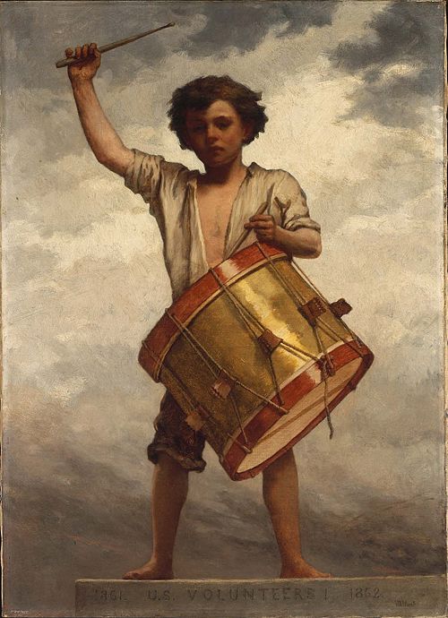 The Drummer Boy, 1862, William Morris Hunt