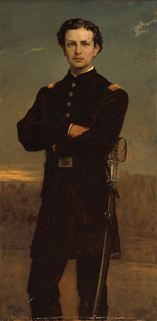 Lt. Huntington Frothingham Wolcott, 1867, William Morris Hunt