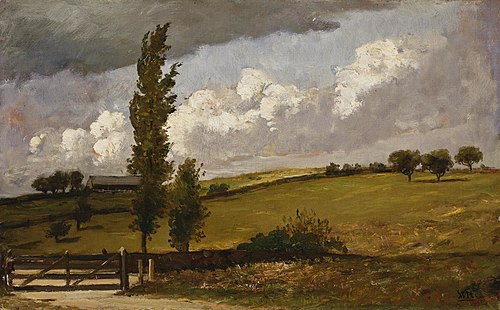 Paysage, 1860, William Morris Hunt