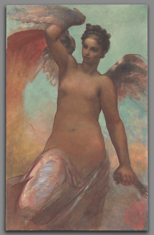 Winged Fortune, 1878, William Morris Hunt