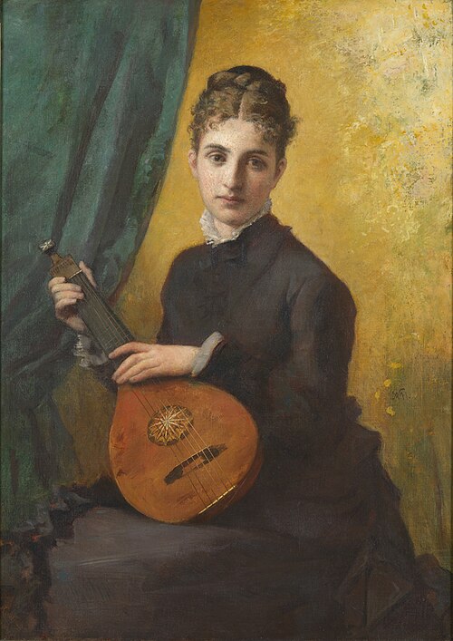 Portrait of Ellen M. Brown (Mrs. Ellen Berry), 1874, William Morris Hunt