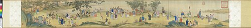 New Year's Market in a Time of Peace, 1742, Ding Guanpeng