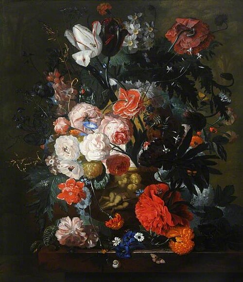 Flower Piece, 1717, Jan van Huysum