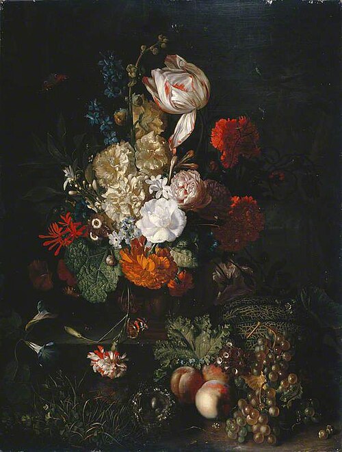 Still Life: Flowers and Fruit, , Jan van Huysum