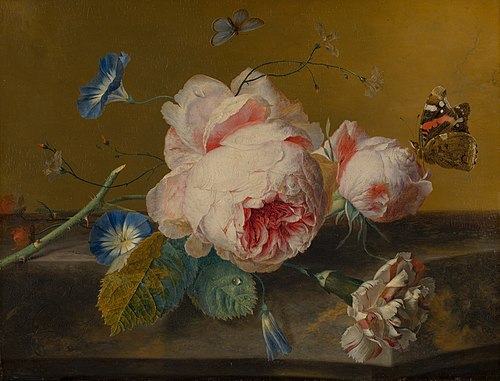 Nature morte aux fleurs, 1724, Jan van Huysum